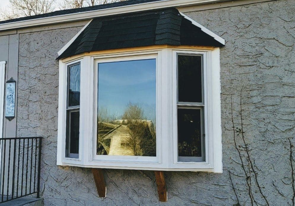 Bay window installation