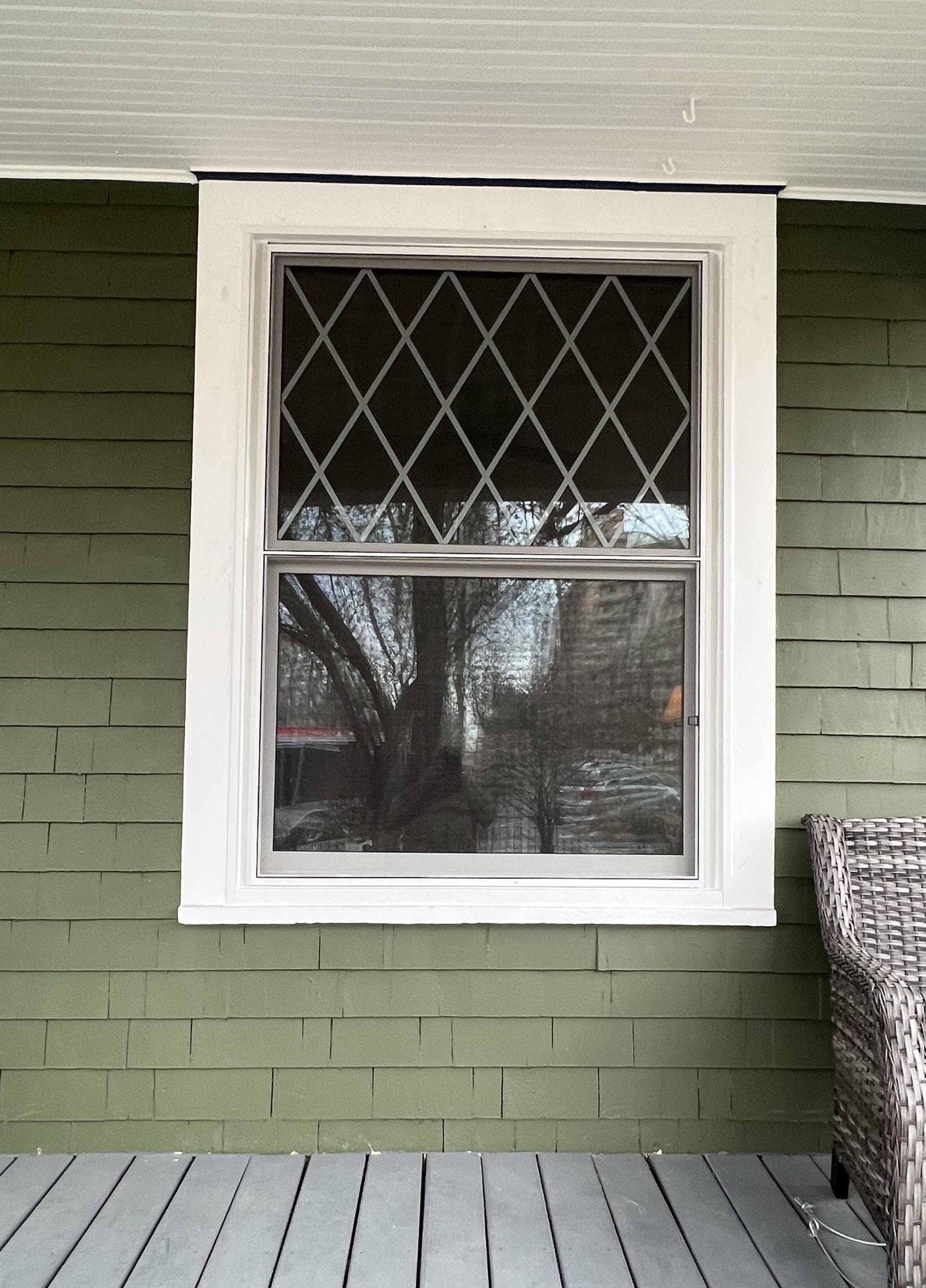 Double hung window installation