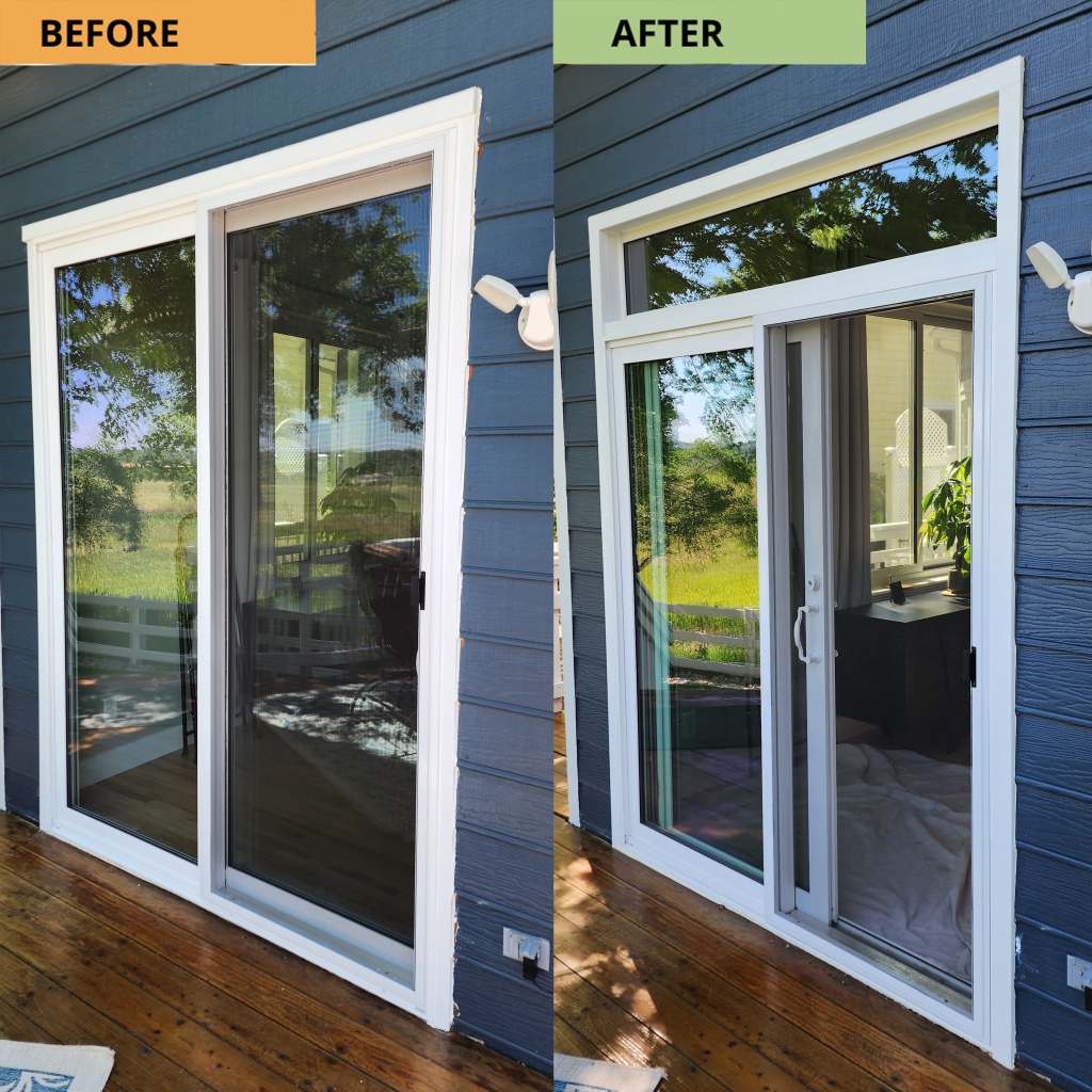 Window replacement before and after